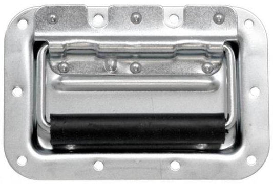 MEDIUM RECESSED HANDLE, 10 HOLE, ZINC - RH-0511