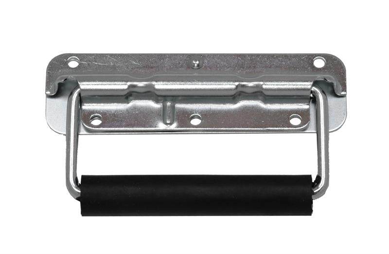 SURFACE MOUNT HANDLE, SPRING LOADED, RUBBER GRIP - RH-0532F