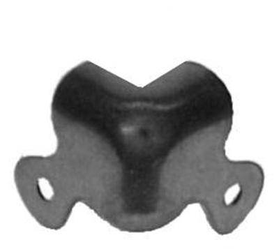 SMALL CABINET CORNER, TWO LEG, BLACK - RH-1270BK