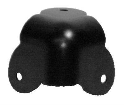 3-LEG CABINET CORNER, TEXTURED BLACK POWDER COAT - RH-1510TB