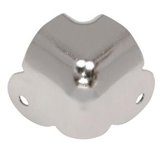 2-LEG CABINET CORNERS, NICKEL WRAP-AROUND - RH-1520
