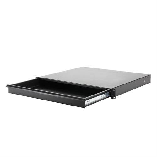 1 SPACE RACK MOUNT SLIDING SHELF/DRAWER