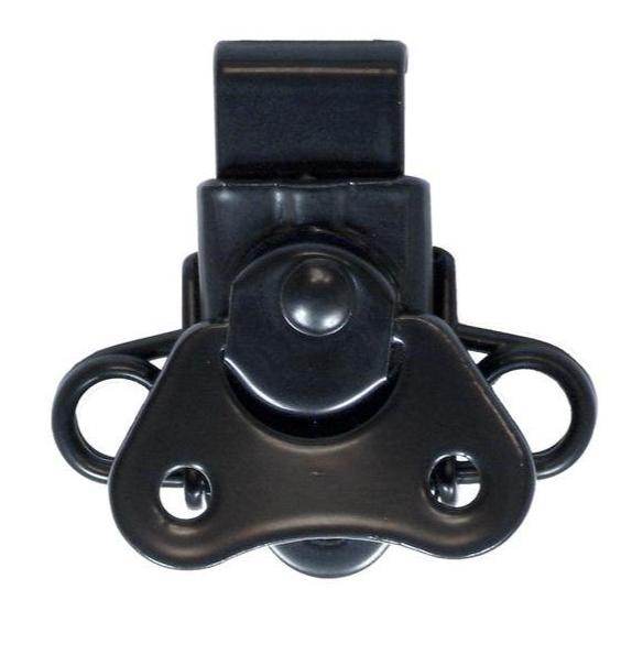 SMALL TWIST LATCH BLACK - RH-2201BK