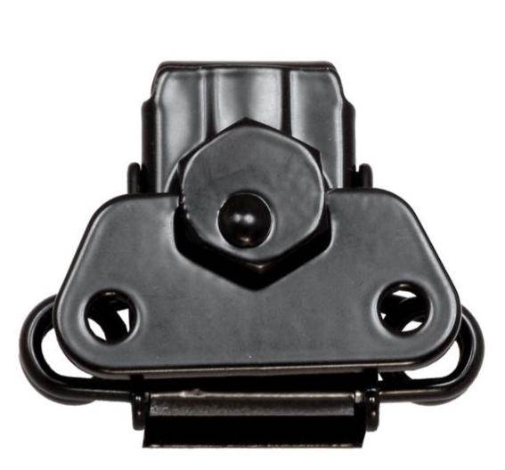 MEDIUM TWIST LATCH BLACK - RH-2392BK