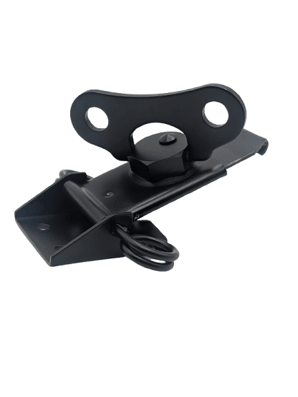 LARGE SPRING-LOADED TWIST LATCH, BLACK - RH-2636BK (Latch Only)