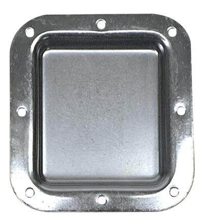 4 X 4 RECESSED DISH, ZINC - RH-3025
