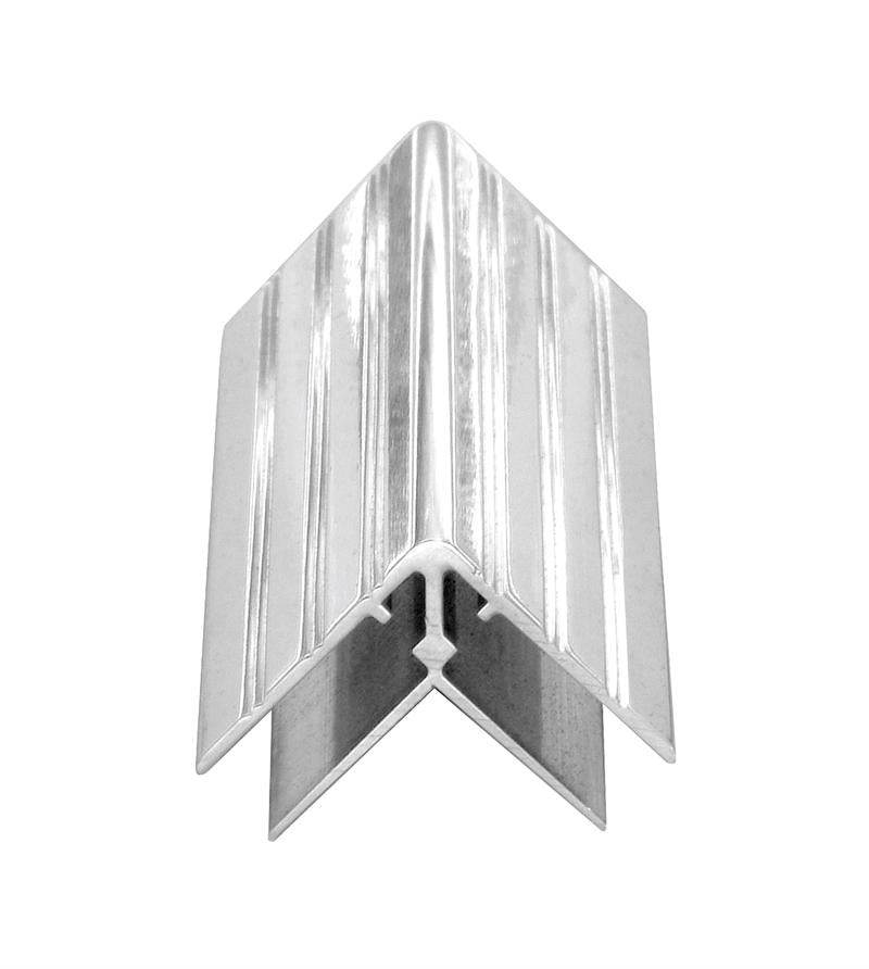 1/4 INCH DOUBLE ANGLE ALUMINUM EXTRUSION - RH-3052