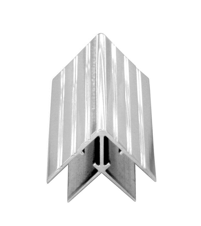 3/8 INCH DOUBLE ANGLE ALUMINUM EXTRUSION - RH-3107