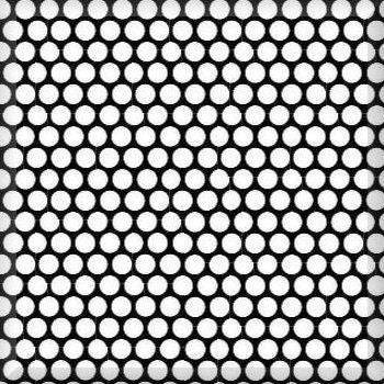 CUSTOM SPEAKER GRILL - 3/16'' DIA. STAGGERED - RH-3163