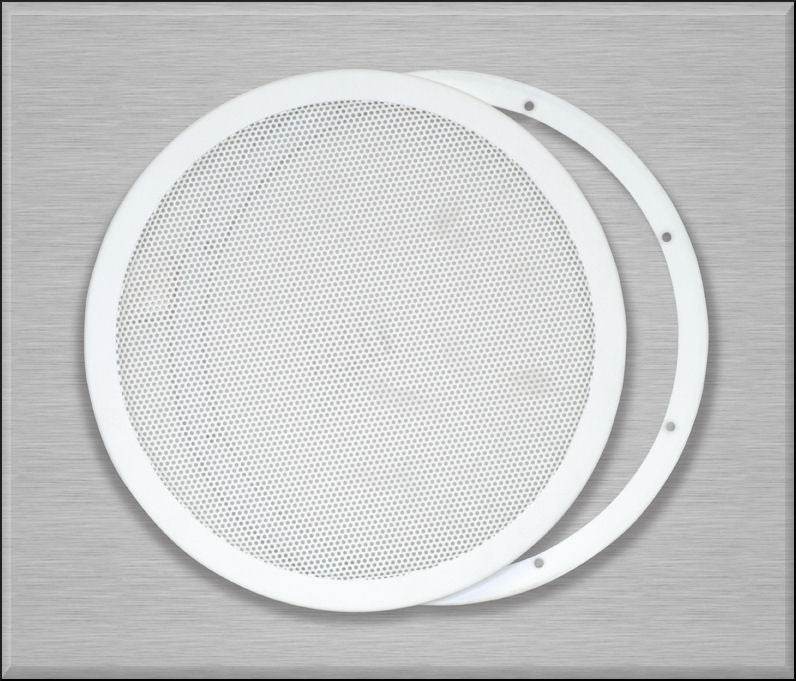 SPEAKER COVER, 10'', WHITE - RH-4002-10-WH