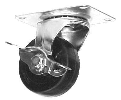 3'' SWIVEL CASTER W/BRAKE - RH-9004-BRAKE
