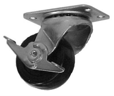2'' SWIVEL CASTER W/BRAKE - RH-9005B