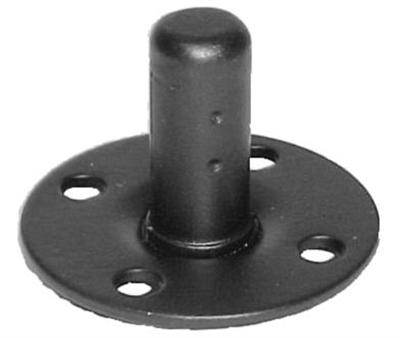 METAL SOCKET FOR PLUG-IN CASTERS, BLACK - RH-9006.1BK