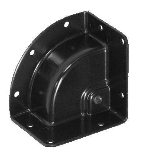 CORNER CASTER, TILT, BLACK - RH-9027