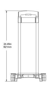 EXTERNAL-MOUNT PULL-OUT HANDLE ASSEMBLY - RH-9029