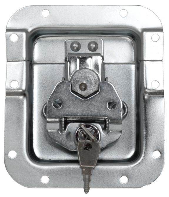 MEDIUM RECESSED KEY-LOCKABLE LATCH, OFFSET - RH-A3022OFFSET