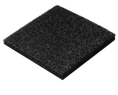 BLACK RIGID POLYETHYLENE (ETHA) FOAM - 1/2" THICK