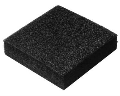 BLACK RIGID POLYETHYLENE (ETHA) FOAM - 2'' THICK (1/2 SHEET)