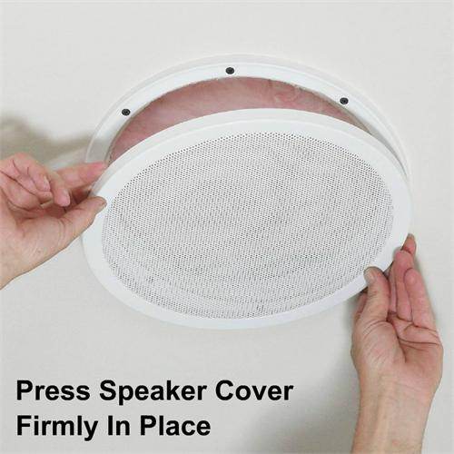 SPEAKER COVER, 12'', WHITE - RH-4002-12-WH
