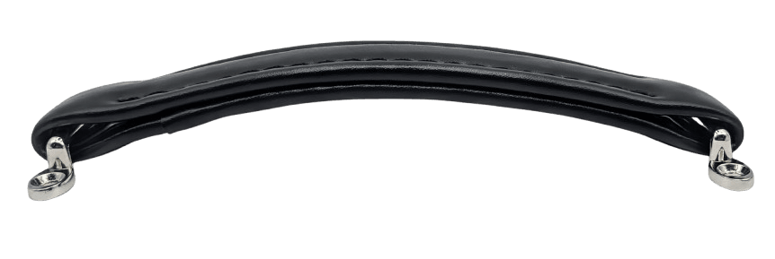 BLACK LEATHERETTE AMP HANDLE - RH-0586-BB