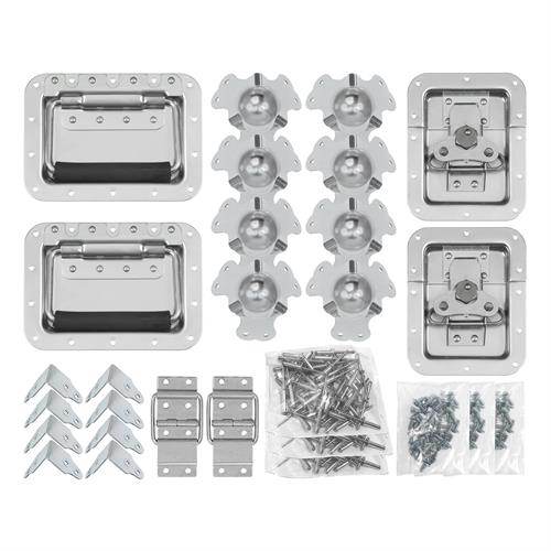 HARDWARE FOR BASIC 1/2" ROAD CASE CONSTRUCTION