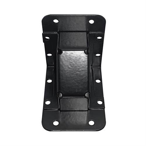 MEDIUM RECESSED TILT CASTER HOUSING, BLACK - RH-9024BK
