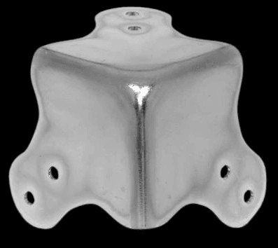 LARGE FLAT CORNER STAINLESS STEEL - RH-1473-SS