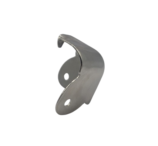 2-LEG CABINET CORNERS, NICKEL, WRAP-AROUND COUNTER SUNK HOLES - RH-1520CS
