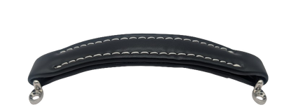 BLACK LEATHERETTE AMP HANDLE - RH-0586-BW