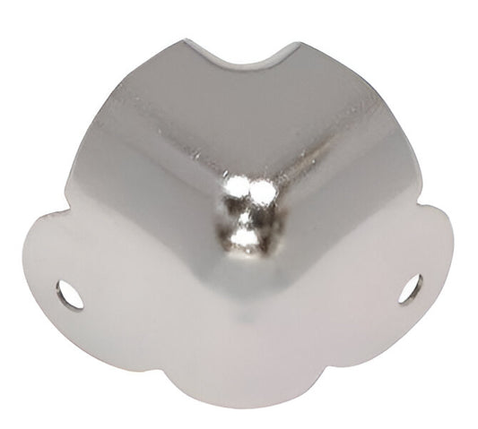 2-LEG CABINET CORNERS, NICKEL WRAP-AROUND - RH-1520
