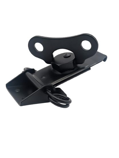 LARGE SPRING-LOADED TWIST LATCH, BLACK - RH-2636BK (Latch Only)