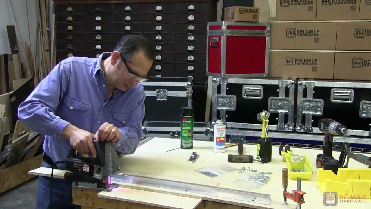 DIY Road Case Panel Preparation