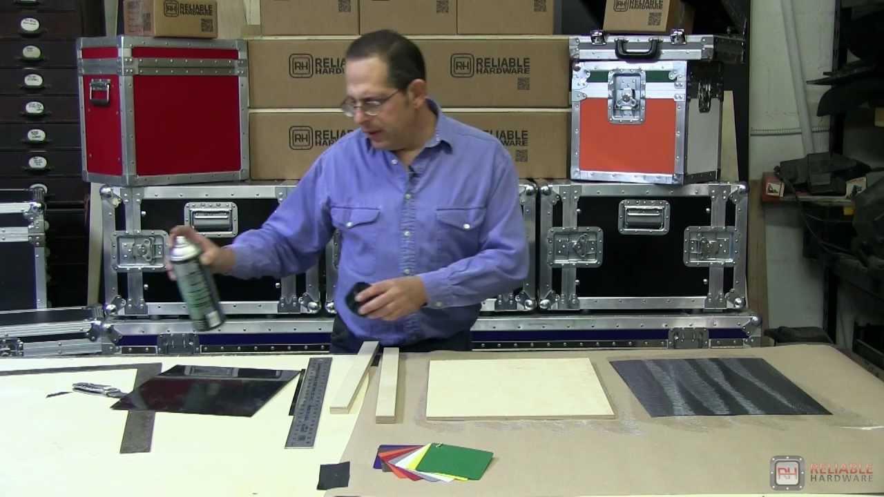 DIY Road Case Panel Lamination
